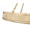 Z-Lite Quinn Modern Gold 3 Light Pendant 3046P32-MGLD-LED - alternate 6