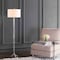 Jonathan Y Ralph 60" Metal/Glass Floor Lamp, Polished Nickel/Clear JYL3058A - alternate 9