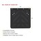 Mytee Products Semitruck Mud Flap & Weight Kit - 2PK 24inx24inMud Flap & 2PK 4inx24inChrome Weights, 2PK MUDFLAP-24-CR-KIT - alternate 7