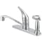 Boston Harbor Kitchen Faucet, 1.8 gpm, 1-Faucet Handle, 4-Faucet Hole, Metal/Plastic, Chrome Plated FS610045CP - alternate 1