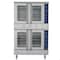 Koolmore 38 in. Full Size Double Commercial LP Convection Oven 108000 BTU Total w/ Stacking Kit and Casters KM-DCCO54-LPC - alternate 6