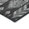 Homeroots 8' Black Charcoal And Silver Round Southwestern Washable Indoor Outdoor Area Rug 587802 - alternate 8