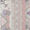 Homeroots 5' X 8' Pink Gray And Ivory Aztec Washable Indoor Outdoor Area Rug 598491 - alternate 8