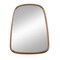 Homeroots 37" Brown Novelty Wood Framed Accent Mirror 485079 - alternate 1