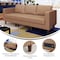 Flash Furniture HERCULES Artemis Cognac LeatherSoft Reception Sofa w/4 AC Outlets/2 USB/2 USB-C Ports ZB-8921-3S-COGNAC-GG - alternate 8