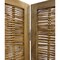 Homeroots 67" Brown Folding Four Panel Screen Room Divider 415089 - alternate 4