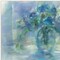 Homeroots Susies Blue 2 White Framed Print Wall Art 406968 - alternate 4