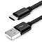 Sanoxy Braided USB-A-USB Type C Fast Charging Data Sync USB-C to USB-A 2.0 Cable 10ft Black SNX-CABLE5 - alternate 1