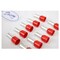 Deejay Led Ferrule Crimp Connector Style for 4 Gauge Wire RED insulator TBHCLAMP4RED - alternate 5