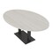Skutchi Designs Oval Conference Table With Power Unit, 48 in W, 84 in L, Ivory HAR-OVL-48X84-DOU.BK-K458-NA - alternate 1