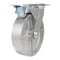 Vestil Cast Iron/Steel Swivel With Total Brake Caster 8 In. Diameter x 2 In. Width 1760 lb Silver CST-VE-8X2CI-SWTB - alternate 1