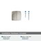Amerock Sunset 1-9/16 inch (40mm) Length Satin Nickel Cabinet Knob, 25PK 25VMP37295G10 - alternate 3