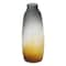 Homeroots 17" Charcoal And Orange Ombre Glass Table Vase 574232 - alternate 7