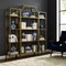 Crosley Aimee 3-Piece Etagere Bookcase Set KF65004GL - alternate 5
