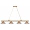 Z-Lite Cordon Heritage Brass 4 Light Billiard 2306-4HBR-HBR15 - alternate 6