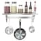 Koolmore 12'' x 36'' 18-Gauge Stainless-Steel Heavy Duty Wall Shelf with Pot Rack, . WMPS-1236 - alternate 8