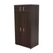 Homeroots 32" Espresso Melamine Mirrored Combo Dresser 249833 - alternate 6