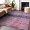 Homeroots 10' X 14' Blush And Mint Green Abstract Washable Indoor Outdoor Area Rug 618600 - alternate 6