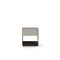 Homeroots 23" Light Gray And Walnut Wood One Drawer Nightstand 719267 - alternate 1