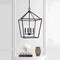 Jonathan Y Pagoda 16" 4-Light Classic Traditional Metal Cage Lantern LED Pendant, Oil Rubbed Bronze JYL7437A - alternate 14