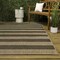 Jonathan Y Sutton Smart Jute Modern Geometric Boho Stripe Natural/Brown 4 ft. x 6 ft. Indoor/Outdoor Area Rug FXV205B-4 - alternate 6
