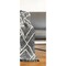 Homeroots 60" X 50" Black and Gray Woven Cotton Geometric Throw Blanket with Fringe 516542 - alternate 6