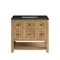 James Martin Vanities Breckenridge 36" Single Vanity, Light Natural Oak, w/ 3 CM Phantome Eclos Top 330-V36-LNO-3PHT - alternate 7