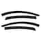 Ventshade Rainguards, Aerodynamic Design, Tape-On, Smoke, Acrylic, Set Of 4 94287 - alternate 1