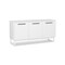 Homeroots 59in White Accent Cabinet With Six Shelves 568894 - alternate 1