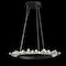 Jonathan Y Elsa 24" Adjustable Integrated LED Modern Crystal Pendant, Black/Clear JYL7212A - alternate 12