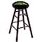 Holland Bar Stool Co Oak Bar Stool, Dark Cherry Finish, North Dakota State Seat RC30OSDC - alternate 1
