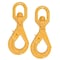Mytee Products 5/16 ft ft Self Locking Swivel Lifting Hook G80 4500 lbs WLL, 2PK SLH516-4500x2 - alternate 5
