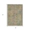 Homeroots 5' X 8' Green Teal Blue And Mauve Floral Medallion Washable Indoor Outdoor Area Rug 616617 - alternate 8