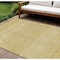 Homeroots 10' X 14' Gold Ivory And Taupe Tribal Washable Indoor Outdoor Area Rug 582625 - alternate 1