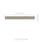 Ackland SereniSlats Silk 94.5 in. x 9.5 in. Warm Taupe Acoustic Wall Panel, 3D Fluted Wood Slat Sound, 176PK AKM-W-SESI9.5X94.5SL-PL - alternate 6