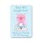 Signmission Public Safety, Say No To Germs! Wash Hands For 20 Seconds, 14in X 10in Decal, OS-NS-D-1014-25343 OS-NS-D-1014-25343 - alternate 1