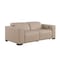 Homeroots 80in Cream and Brown Leather Power Reclining Loveseat 720532 - alternate 7