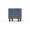 Strong Hold 5 drawer cabinet - (1x 2in, 1x 3in, 1x 4in, 1x 5in, 1x 6in) - Blue accents - Keyed Alike S3036-PCAAS-0503FS - alternate 3