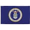 Valley Forge 3 Ft. x 5 Ft. Nylon Air Force Military Flag BTUSAF3 - alternate 2