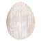 Homeroots 24" X 18" White Easter Solid Wood Hanging Dimensional Sculpture 384898 - alternate 1