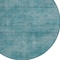 Homeroots 8' Teal Blue Round Washable Indoor Outdoor Area Rug 598862 - alternate 6