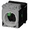 Siemens holder, 3-way, metal, 1 NO, 1 NO, LED module, white, 24 V AC/DC 3SU1511-1AB60-3NA0 - alternate 5