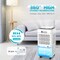 Edendirect 30 pt. 2000 sq. ft. Commercial Dehumidifier in White with Bucket, Auto Restart ZR-OL-D010-2E - alternate 8