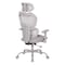 Office Star Products Ventilated Seating Ventilated Seating Office Chair, Grey Mesh EM14622HR-2 - alternate 6