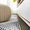 Jonathan Y Jazz High-Low Pile Art Deco Geometric Black/Ivory 2 ft. x 8 ft. Indoor/Outdoor Runner Rug SBH106A-28 - alternate 8