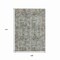 Homeroots 9' X 12' Pewter And Ivory Abstract Washable Indoor Outdoor Area Rug 615450 - alternate 7