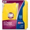 Avery reg HeavyDuty Plastic AZ Industrial Dividers, Yellow, 2PK AVE23081 - alternate 1