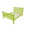 Homeroots Lime Green Solid Wood Queen Bed Frame 548167 - alternate 4
