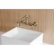 Kingston Brass Double-Handle Wall Mount Bathroom Faucet, Antique Brass KS7253BEX - alternate 5