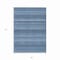 Homeroots 8' X 10' Denim Blue And Sky Blue Striped Washable Indoor Outdoor Area Rug 610585 - alternate 7